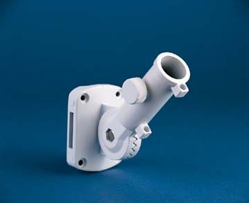 Wall Bracket - Adjustable Bracket 1" White