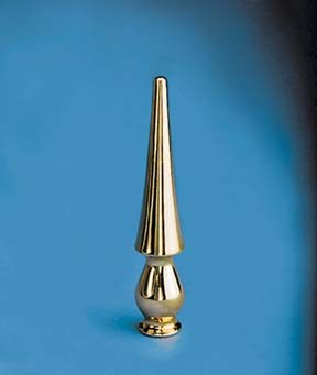 Ornament - Metal Conical Spear