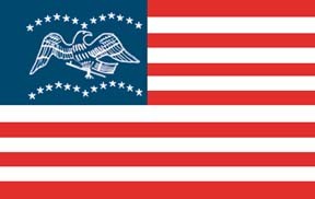 General Fremont White Field Blue Print