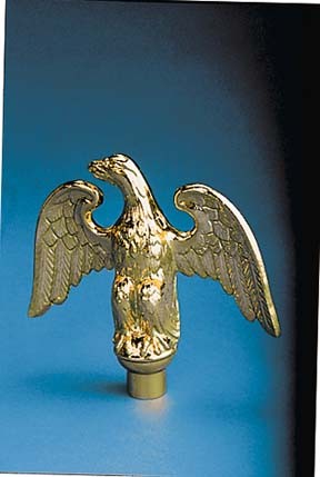 Ornament - Plastic Perched Eagle