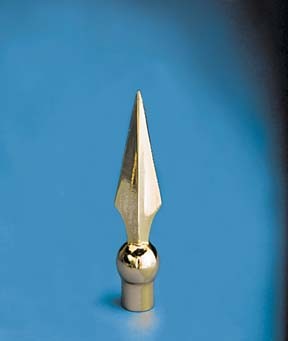 Ornament - Plastic Fancy Spear