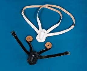 Belt - White Double Shoulder Strap