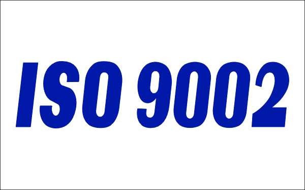 Blue ISO 9002