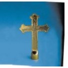 Ornament - Metal Church Cross