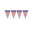 100ft Pennant String- Stars & Stripes